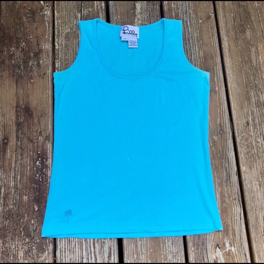 Blue Lilly Pulitzer Tank Top